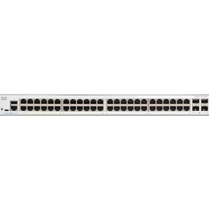 Cisco Catalyst 1300-48T-4G Managed Switch, 48 Port GE, 4x1GE SFP, Limited Lifetime Protection (C1300-48T-4G)