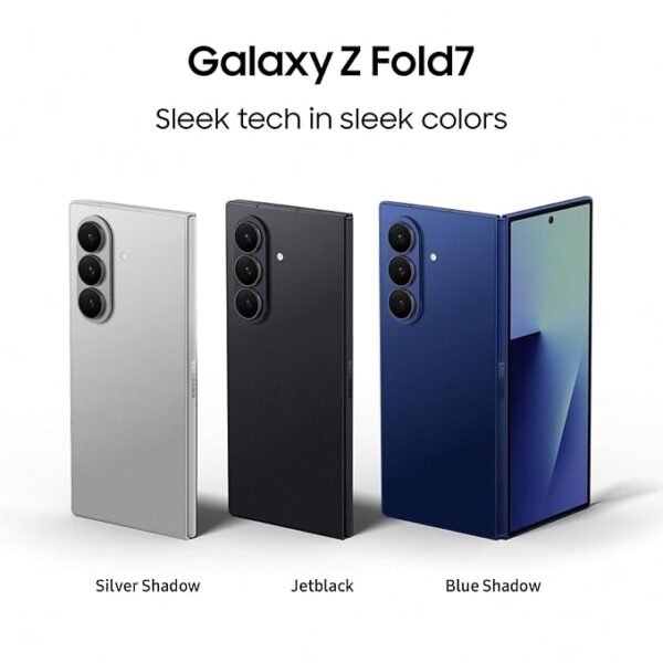 Samsung Galaxy Z Fold7 5G Smartphone with Galaxy AI (12GB RAM, 256GB Storage), Ultra Sleek Design with 200MP Camera, Powerful Snapdragon 8 Elite, Google Gemini - Image 2